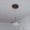 Ekena Millwork PVC Medallion (Canopies up to 7 1/2"), 13"OD x 3 1/2"ID x 1 1/4"P, Metallic Antique Brass CMP13TRCAB - alternate 7